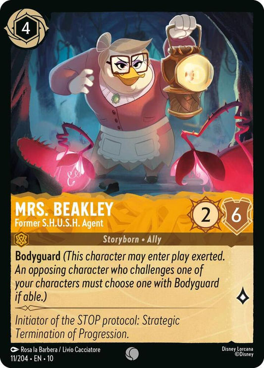 Mrs. Beakley, Former S.H.U.S.H. Agent (0011) - Cold Foil