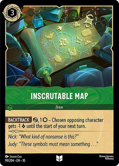 Inscrutable Map (0099) - Cold Foil