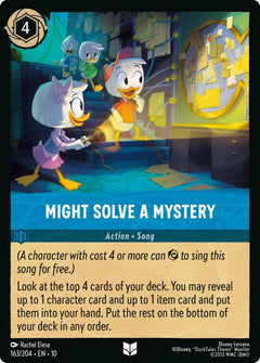 Might Solve a Mystery (0163) - Cold Foil