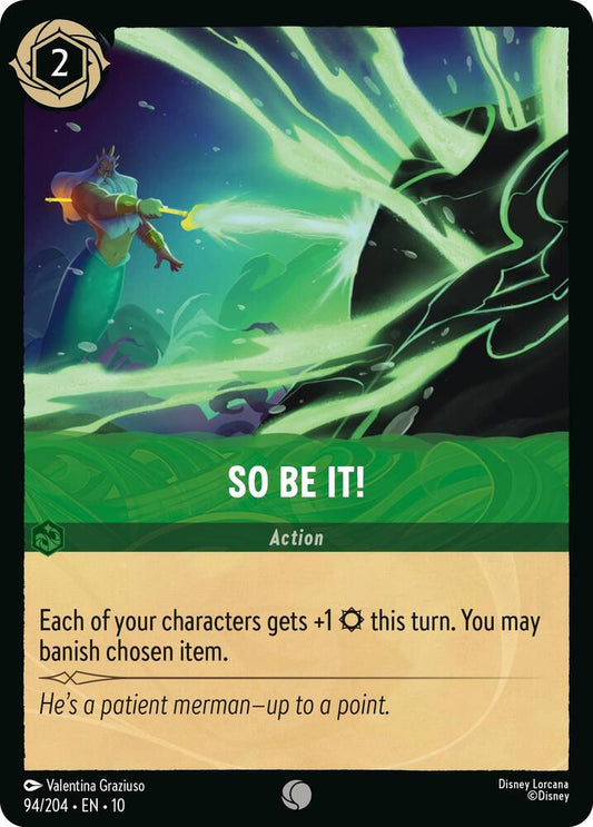 So Be It! (0094) - Cold Foil