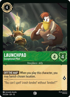 Launchpad, Exceptional Pilot (0083) - Cold Foil