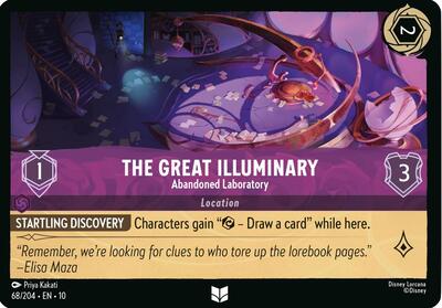 The Great Illuminary, Abandoned Laboratory (0069) - Cold Foil