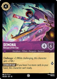 Demona, Betrayer of the Clan (0040) - Cold Foil