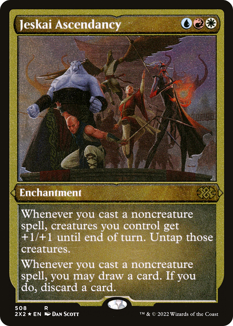Jeskai Ascendancy - Foil Etched