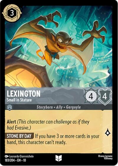 Lexington, Small in Stature (0183) - Cold Foil