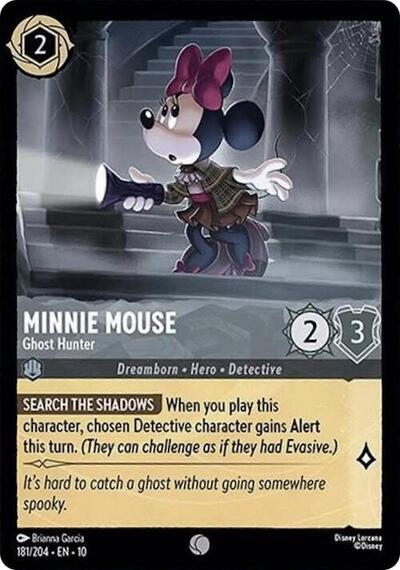 Minnie Mouse, Ghost Hunter (0181) - Cold Foil