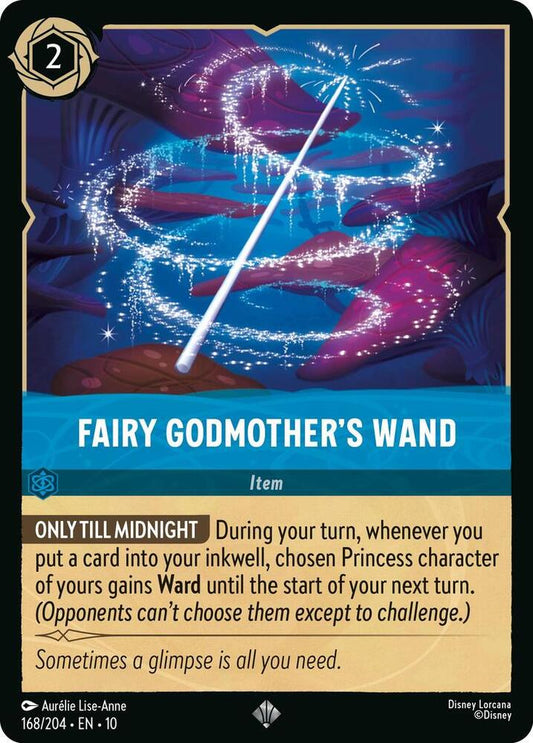 Fairy Godmother's Wand (0168) - Cold Foil