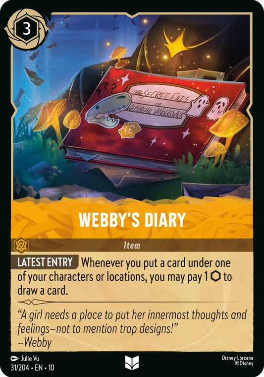 Webby's Diary (0031) - Cold Foil