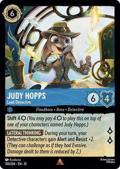 Judy Hopps, Lead Detective (0150) - Cold Foil