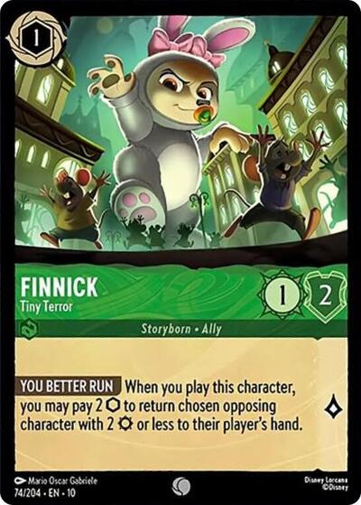 Finnick, Tiny Terror (0074) - Cold Foil