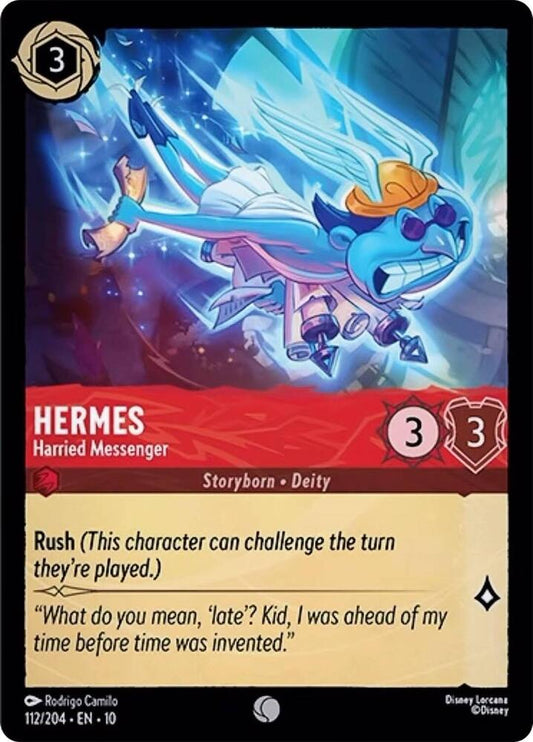 Hermes, Harried Messenger (0112) - Cold Foil