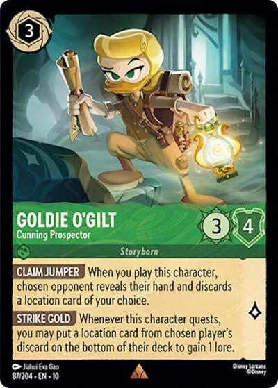 Goldie O'Gilt, Cunning Prospector (0087) - Cold Foil