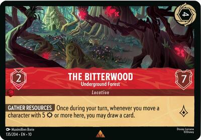 The Bitterwood, Underground Forest (0135) - Cold Foil