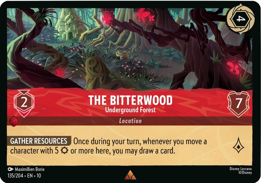 The Bitterwood, Underground Forest (0135) - Cold Foil