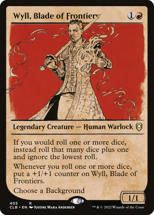Wyll, Blade of Frontiers (405) (Showcase) - Foil