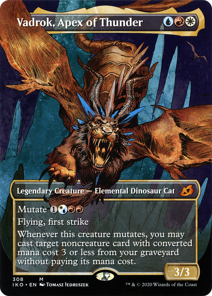 Vadrok, Apex of Thunder (308) (Showcase) - Foil