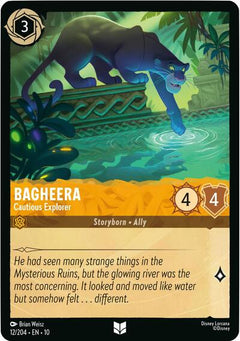 Bagheera, Cautious Explorer (0012) - Cold Foil