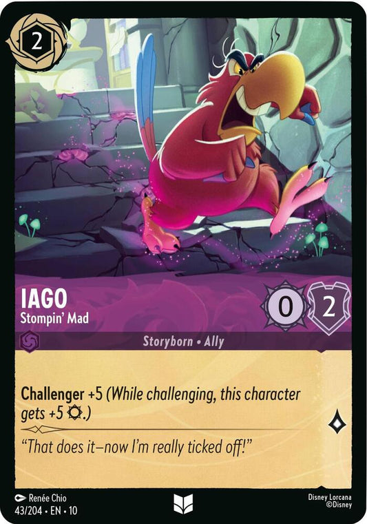 Iago, Stompin' Mad (0043) - Cold Foil