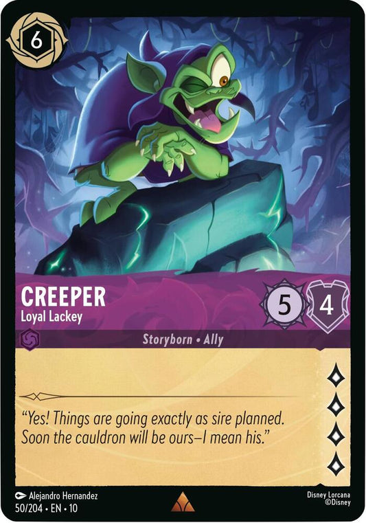 Creeper, Loyal Lackey (0050) - Cold Foil