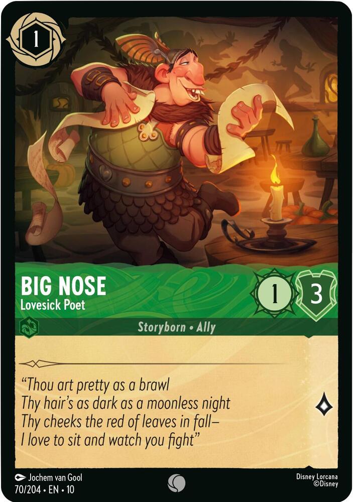 Big Nose, Lovesick Poet (0070)