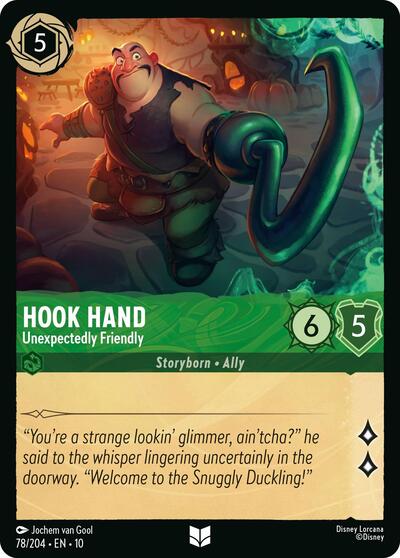 Hook Hand, Unexpectedly Friendly (0078) - Cold Foil
