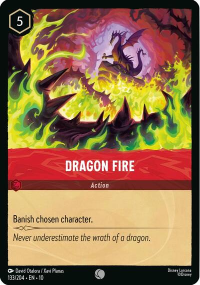 Dragon Fire (0133) - Cold Foil