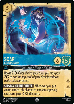 Scar, Eerily Prepared (0153) - Cold Foil