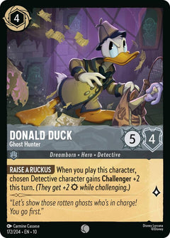 Donald Duck, Ghost Hunter (0172) - Cold Foil