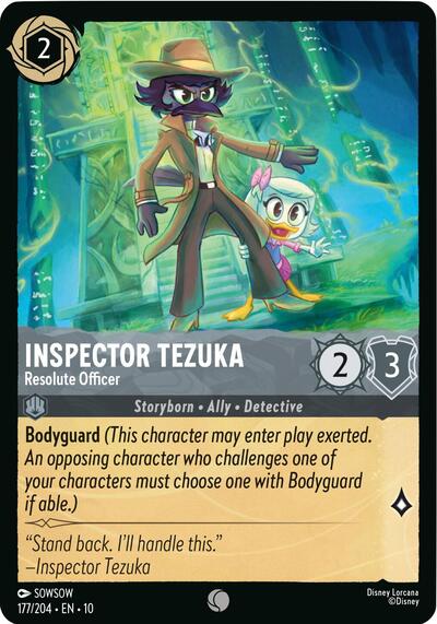 Inspector Tezuka, Resolute Officer (0177)
