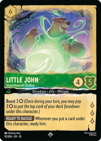 Little John, Impermanent Outlaw (0092) - Cold Foil