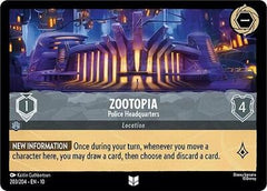 Zootopia, Police Headquarters (0203) - Cold Foil