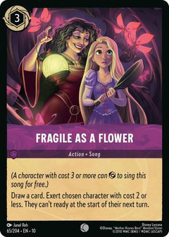 Fragile as a Flower (0065) - Cold Foil