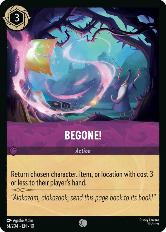 Begone! (0061) - Cold Foil