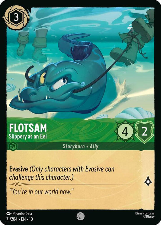 Flotsam, Slippery as an Eel (0071) - Cold Foil