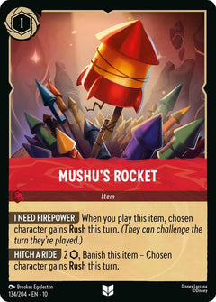 Mushu's Rocket (0134) - Cold Foil