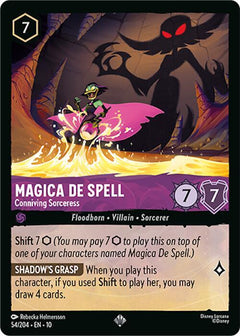 Magica De Spell, Conniving Sorceress (0054) - Cold Foil
