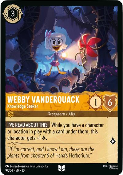 Webby Vanderquack, Knowledge Seeker (0009)