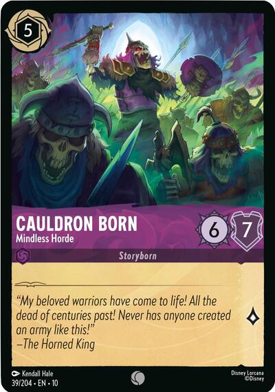 Cauldron Born, Mindless Horde (0039) - Cold Foil