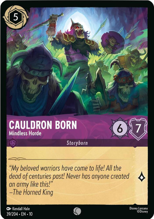 Cauldron Born, Mindless Horde (0039) - Cold Foil
