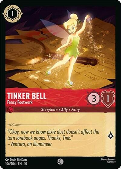 Tinker Bell, Fancy Footwork (0106) - Cold Foil