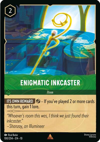 Enigmatic Inkcaster (0100) - Cold Foil