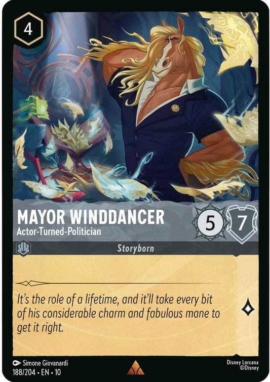 Mayor Winddancer, Actor-Turned-Politician (0188) - Cold Foil