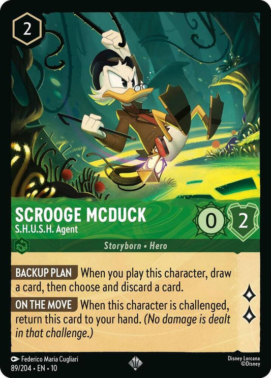Scrooge McDuck, S.H.U.S.H. Agent (0089) - Cold Foil