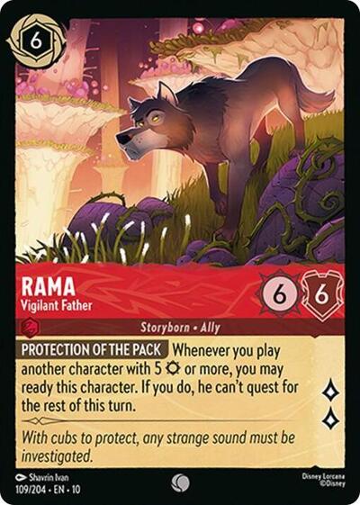 Rama, Vigilant Father (0109) - Cold Foil