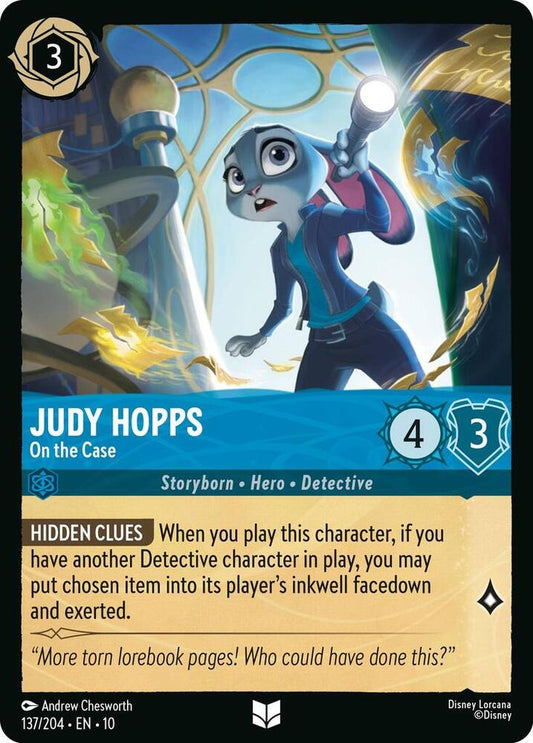 Judy Hopps, On the Case (0137) - Cold Foil