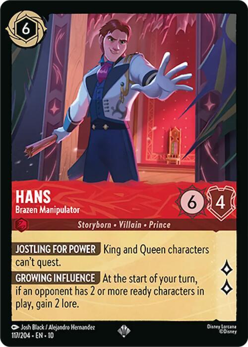 Hans, Brazen Manipulator (0117) - Cold Foil