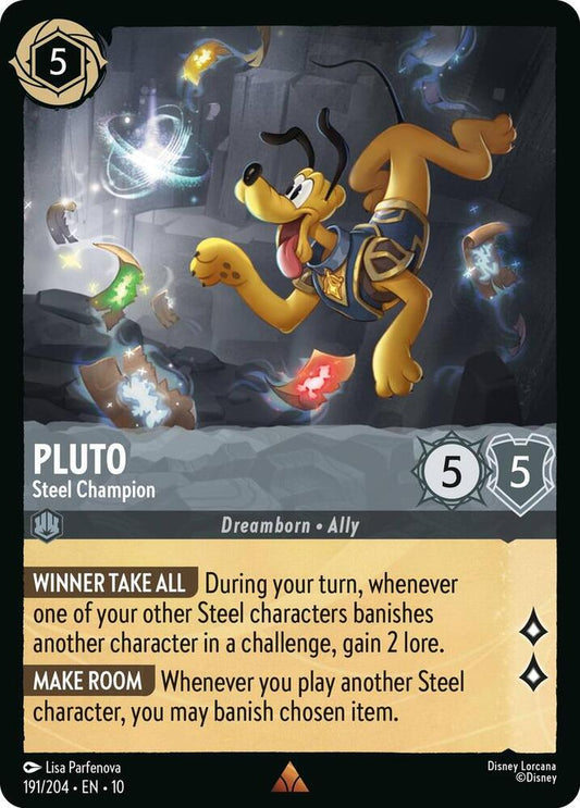 Pluto, Steel Champion (0191) - Cold Foil