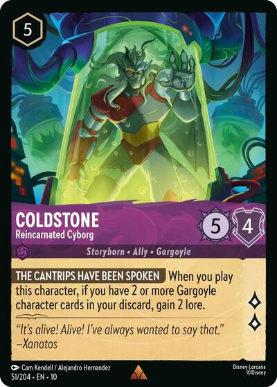 Coldstone, Reincarnated Cyborg (0051) - Cold Foil