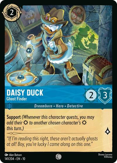 Daisy Duck, Ghost Finder (0141) - Cold Foil