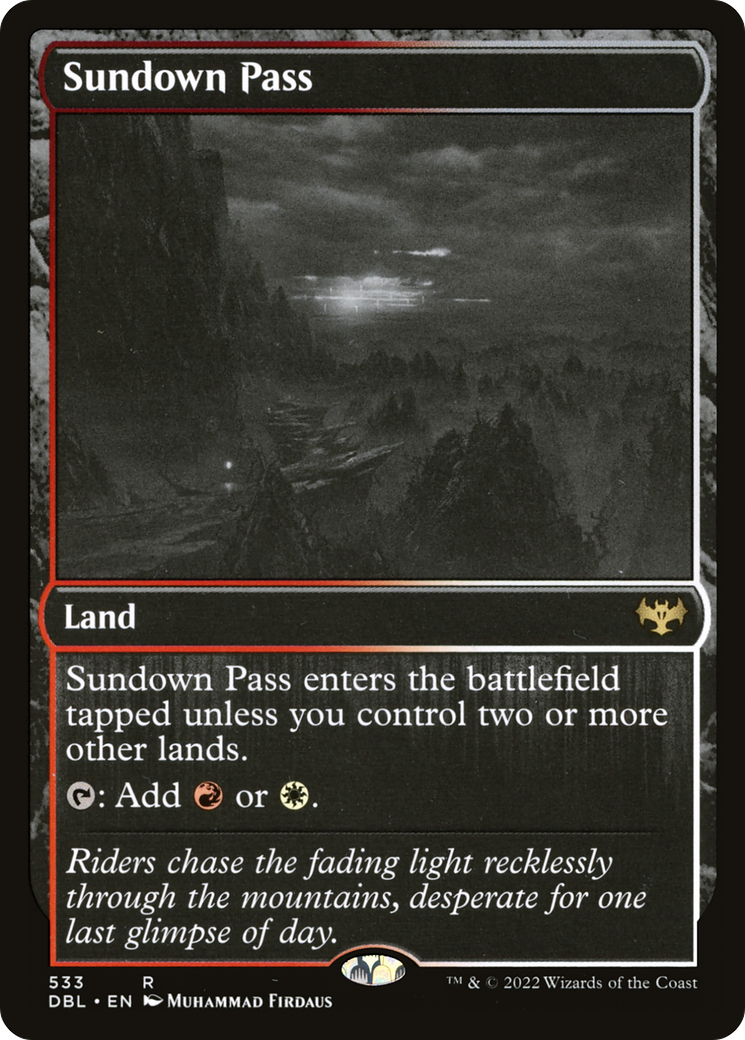 Sundown Pass - Foil